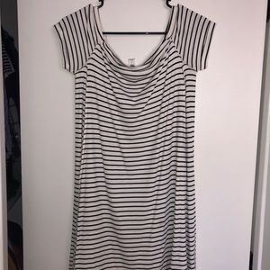 off shoulder beach dress